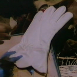 White Kid Leather Glove