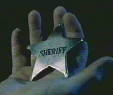 Sheriff's Badge, star shaped
